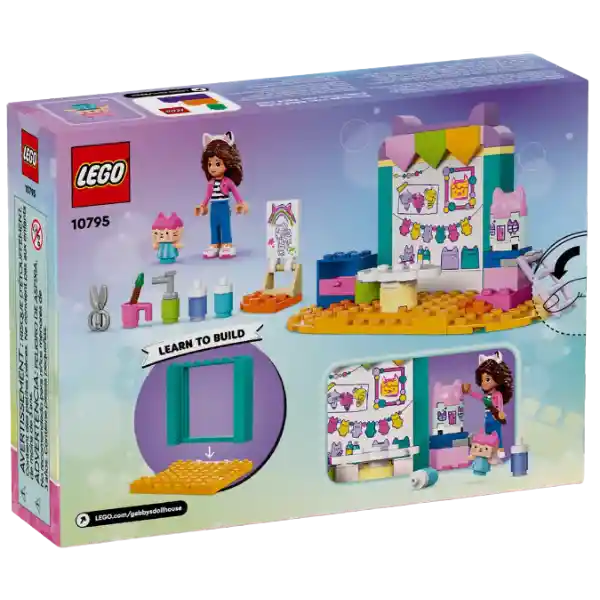 Lego Dream Works Gabby´s Dollhouse Creaciones Con Bebé Caja 60 Piezas 10795