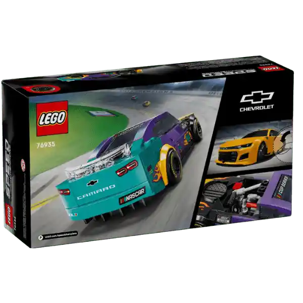 Lego Speed Champions Nascar Next Gen Chevrolet Camaro Zl1 328 Piezas 76935