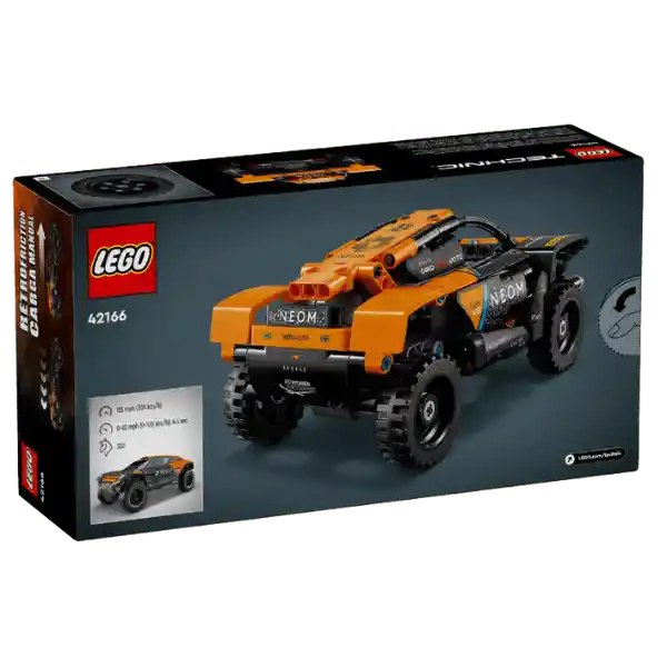 Lego Technic Mclaren Neom Extreme E Team Pull Back 252 Piezas 42166