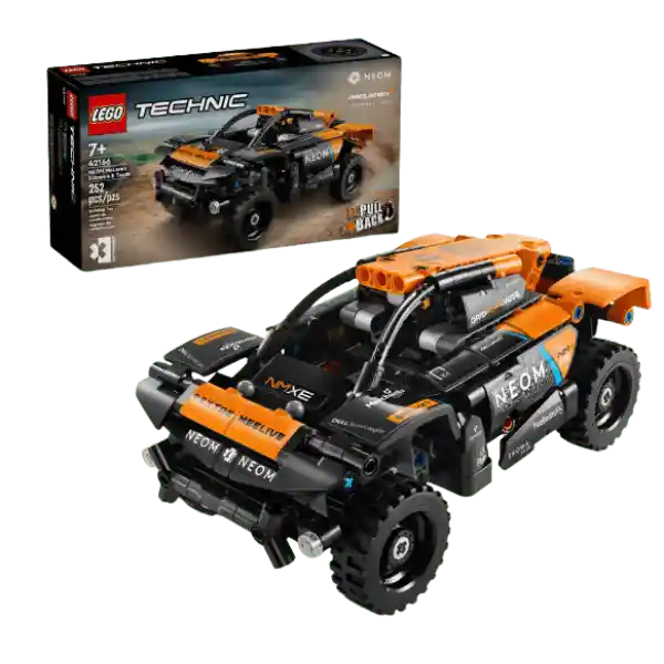 Lego Technic Mclaren Neom Extreme E Team Pull Back 252 Piezas 42166