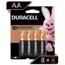 Pack 8 Pilas Duracell Aa Alcalina