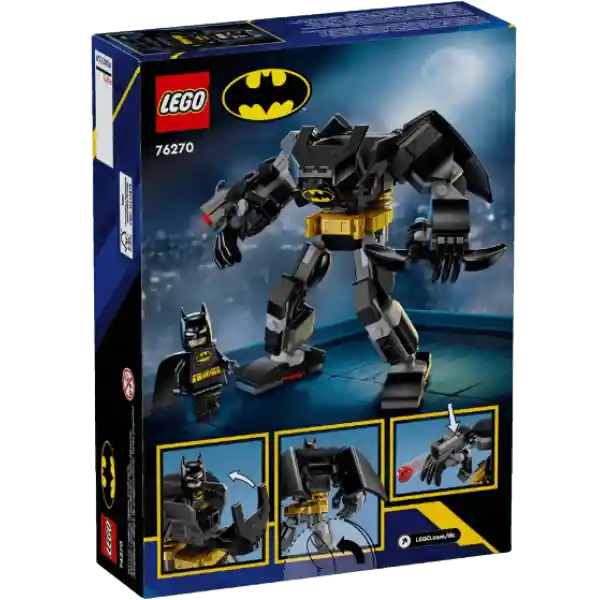 Lego Dc Armadura Robótica De Batman 140 Piezas 76270