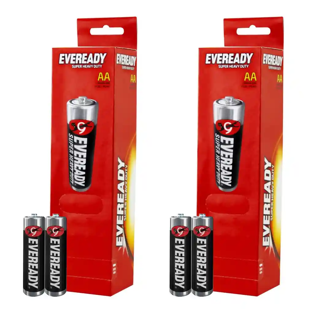 Pack 60 Pilas Eveready Aa Convencional