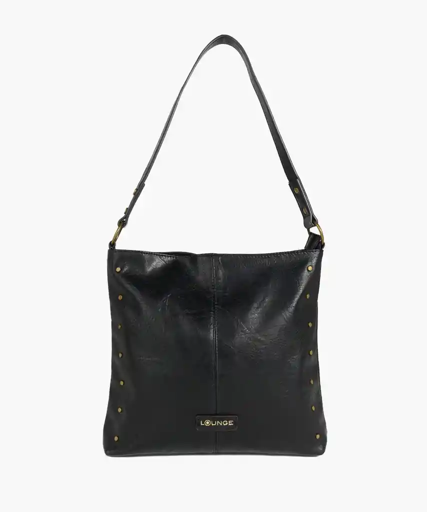 Cartera De Hombro Mujer Rectangular Negro