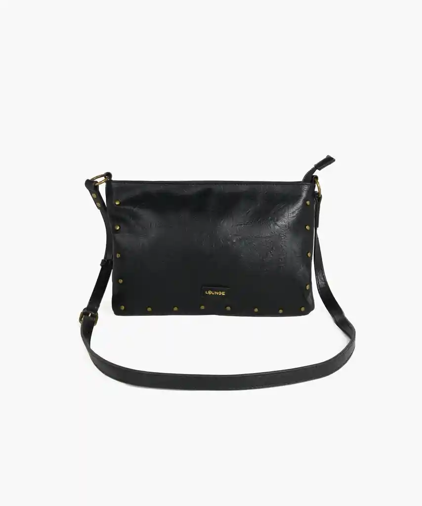 Cartera Bandolera Mujer Tachas Negro