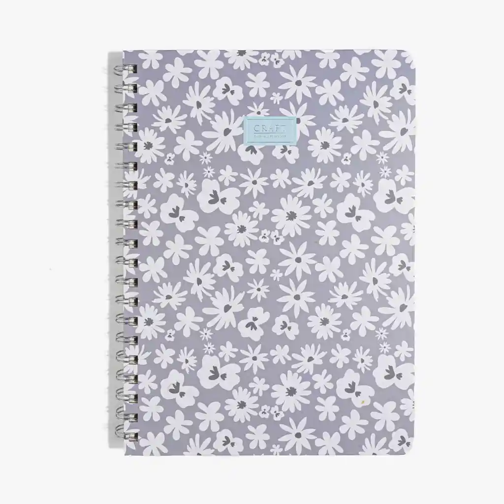 Cuaderno Mujer Grande Líneas Lila