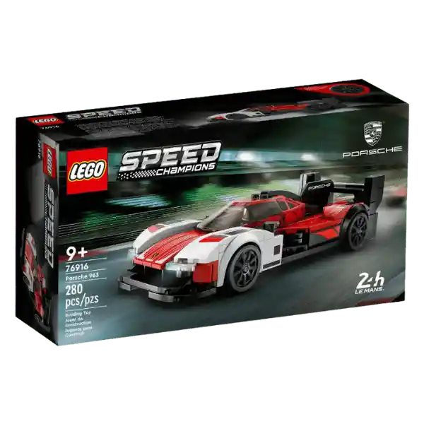 Lego Speed Champions Porsche 963 280 Piezas 76916