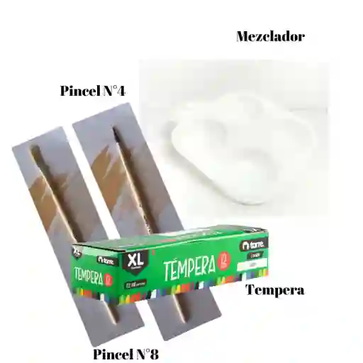 Pack Full Tempera