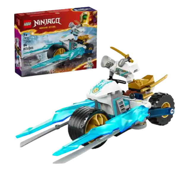 Lego Ninjago Moto De Hielo De Zane 84 Piezas 71816