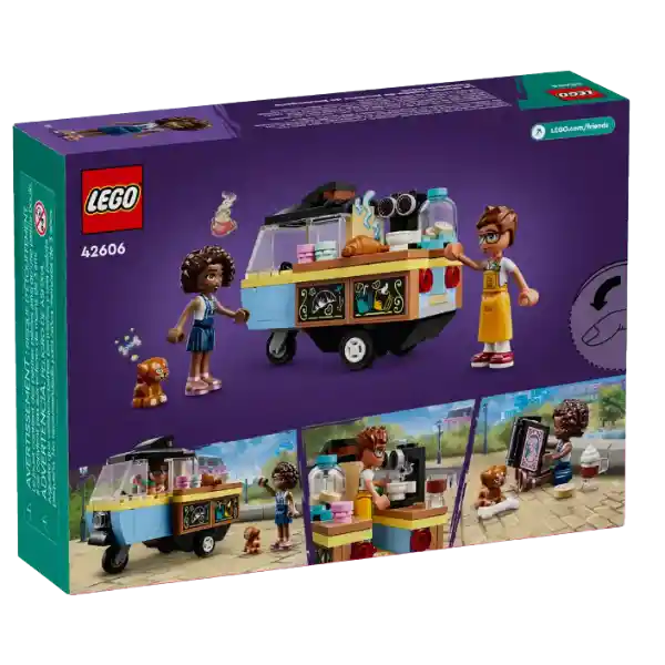 Lego Friends Pastelería Móvil 125 Piezas 42606