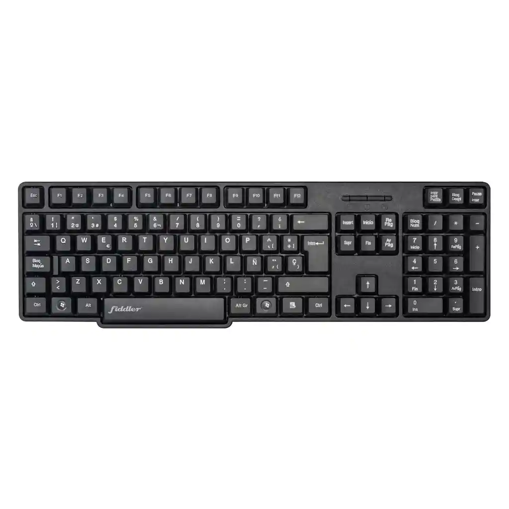 Teclado Usb Fiddler Estandar Fd-k689 Español