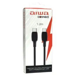 Cable Aiwa Usb Tipo C A Tipo C 1.2m Awcs1cc4b