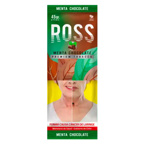 Tabaco Ross Sabor Menta Chocolate 45gr