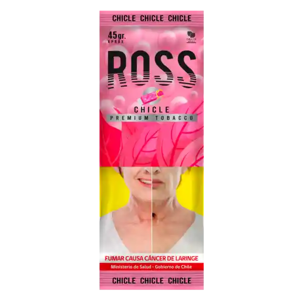 Tabaco Ross Sabor Chicle 45gr