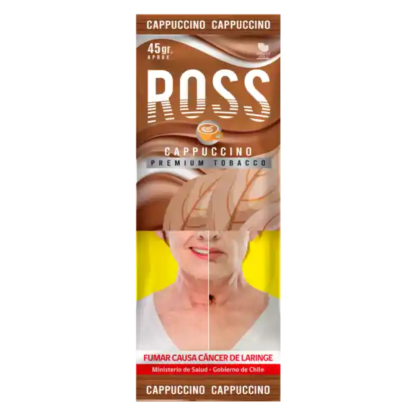 Tabaco Ross Sabor Capuccino 45gr