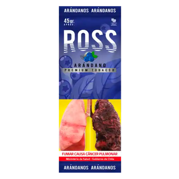 Tabaco Ross Sabor Arandano 45gr