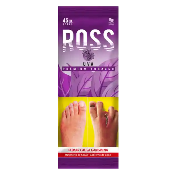 Tabaco Ross Sabor Uva 45gr
