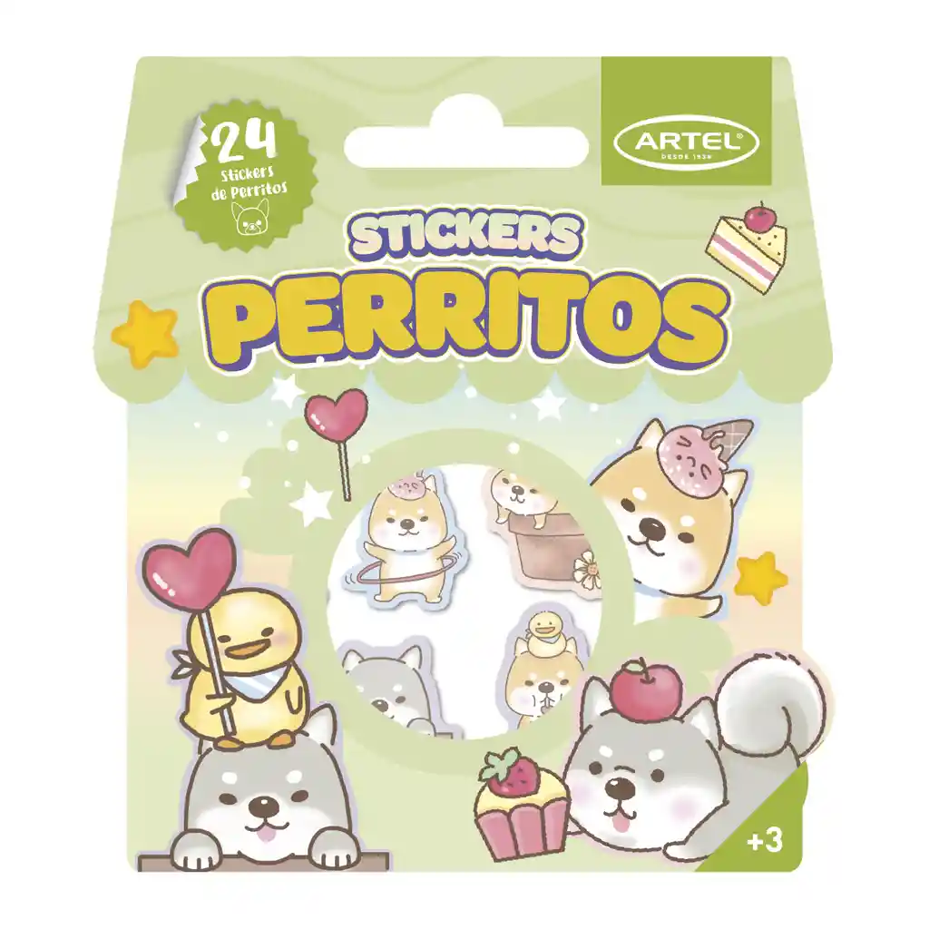 Pack De Stickers Perros Y Gatos