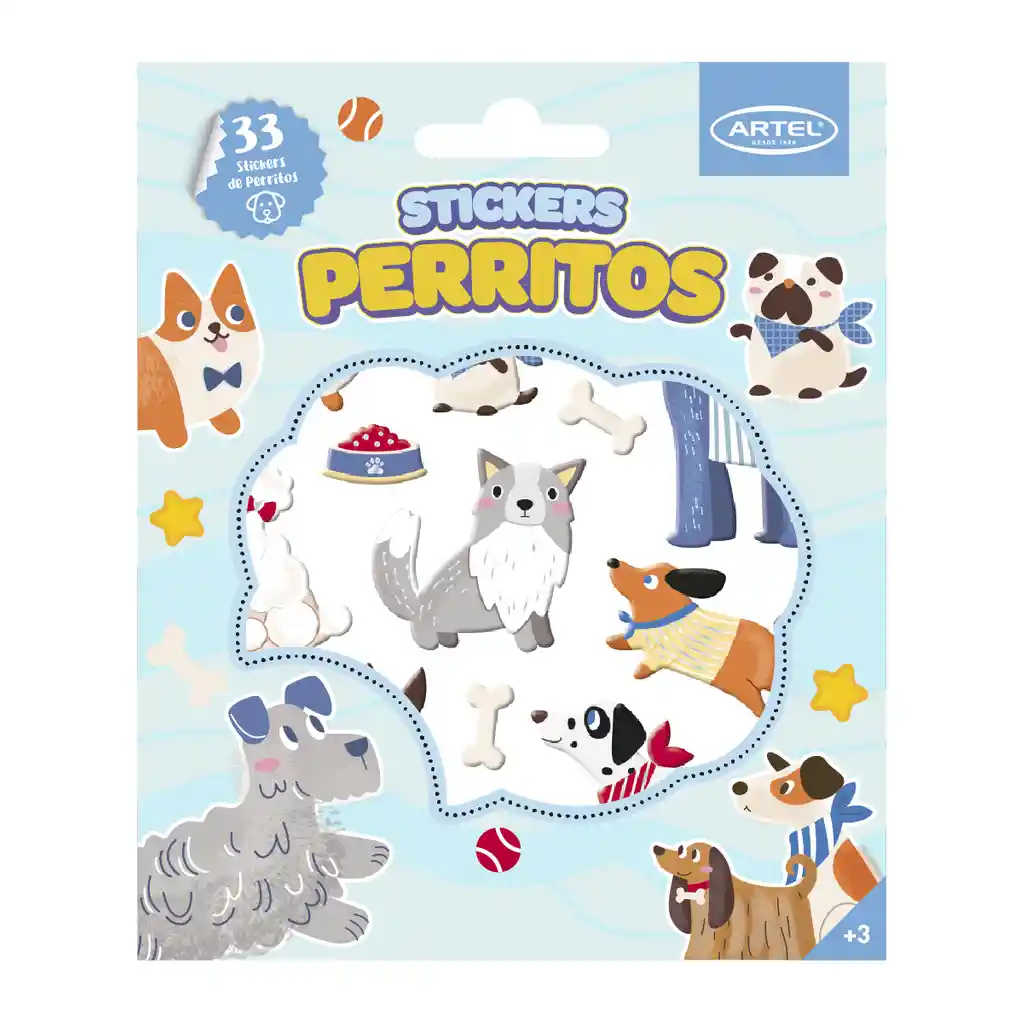 Pack De Stickers Perros Y Gatos