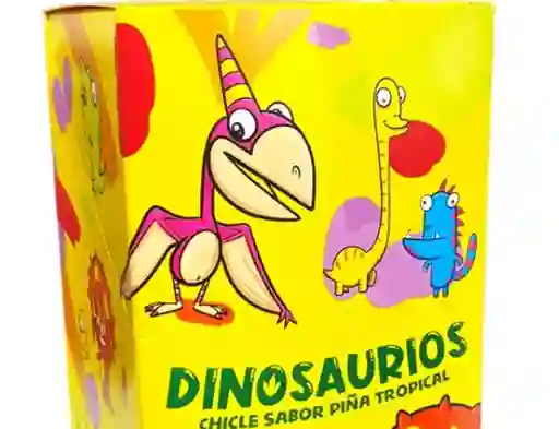 Chicle Dinosaurios Sabor Piña Tropical