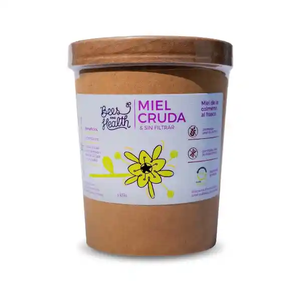 Bees Health Miel Cruda Sin Filtrar