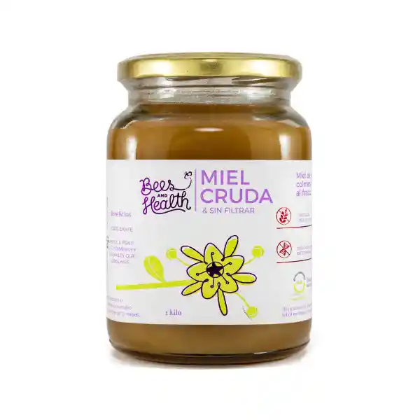 Bees Health Miel Cruda Sin Filtrar