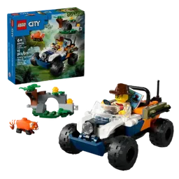 Lego City Exploradores De La Jungla Auto Todoterreno 92 Piezas 60424