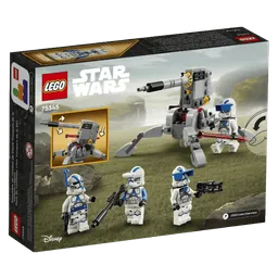 Lego Star Wars Pack De Combate Clon Troopers De La 501 119 Piezas 75345