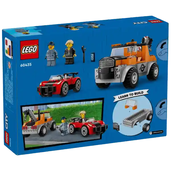 Lego City Camión Grúa 101 Piezas 60435