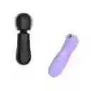 Succionador De Clítoris + Vibrador Discreto