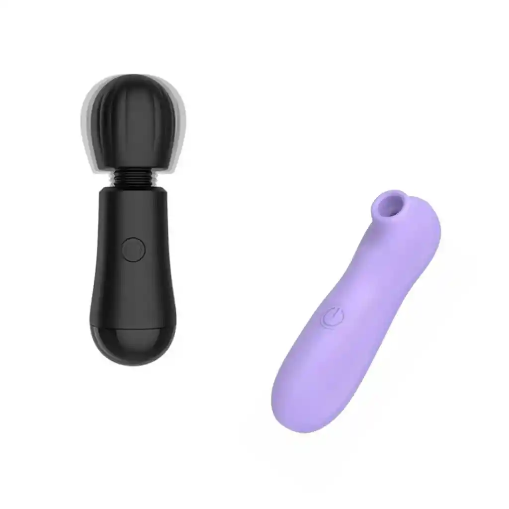 Succionador De Clítoris + Vibrador Discreto