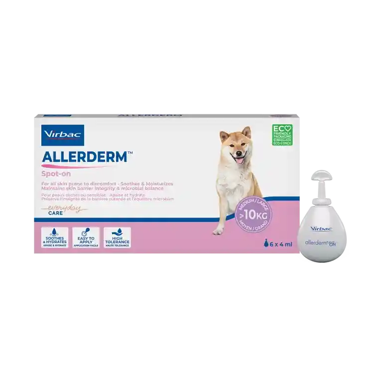 Allerderm 4ml - Sobre 10 Kg De Peso