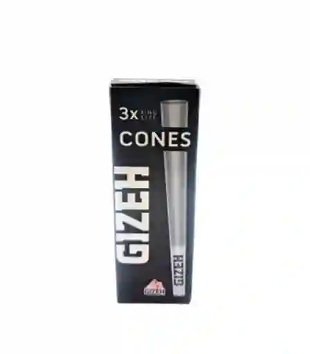Conos Gizeh X3 Black Extra Fino King Size