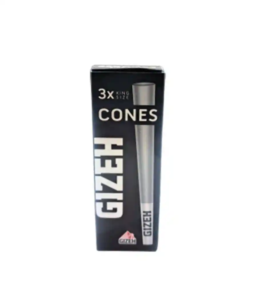 Conos Gizeh X3 Black Extra Fino King Size