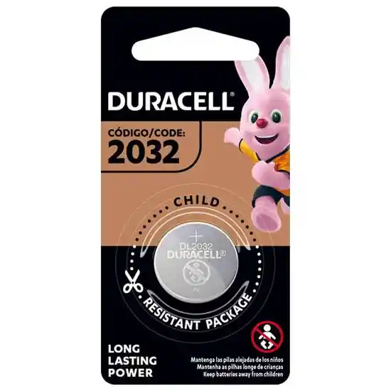 Pilas Duracell Cr2032 X1