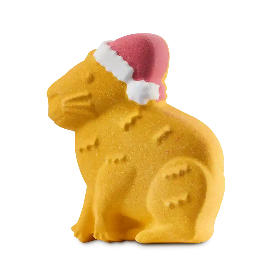 Christmas Capybara Bomba De Baño