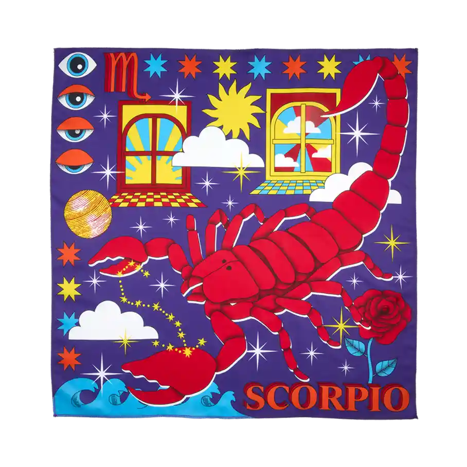 Scorpio Zodiac Knot Wrap