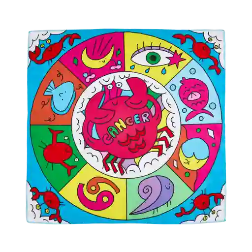 Cancer Zodiac Knot Wrap