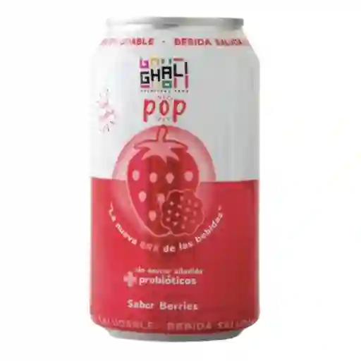 Ghali Pop Berries + Probióticos 350cc