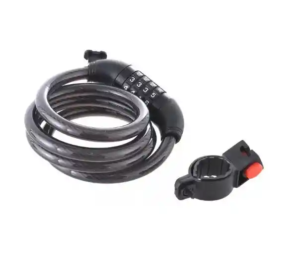 Candado Bici Odis Cablelock 120cm Negro