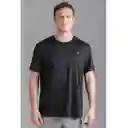 Ultimate Polera Mc Sport Hombre Onyx - M