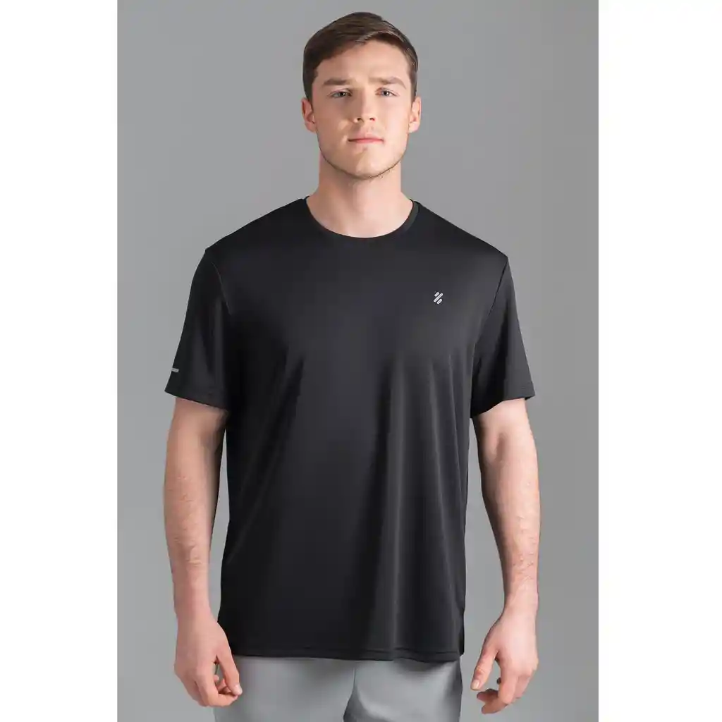 Ultimate Polera Mc Sport Hombre Onyx - M