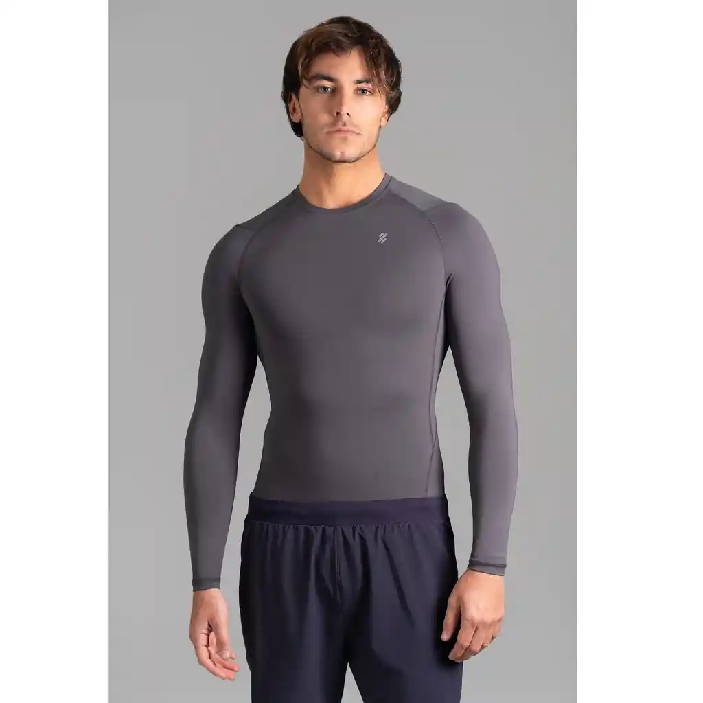 Ultimate Polera Ml Compresiva Sport Hombre Magnet - M