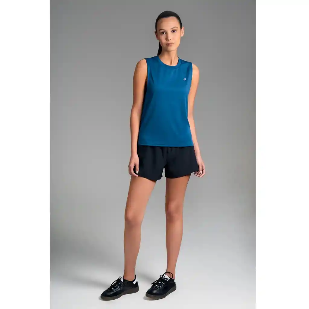 Ultimate Polera Sm Sport Mujer Oil Blue - S