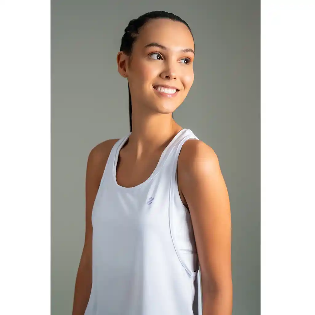 Ultimate Polera Sm Sport Mujer White Moon - L