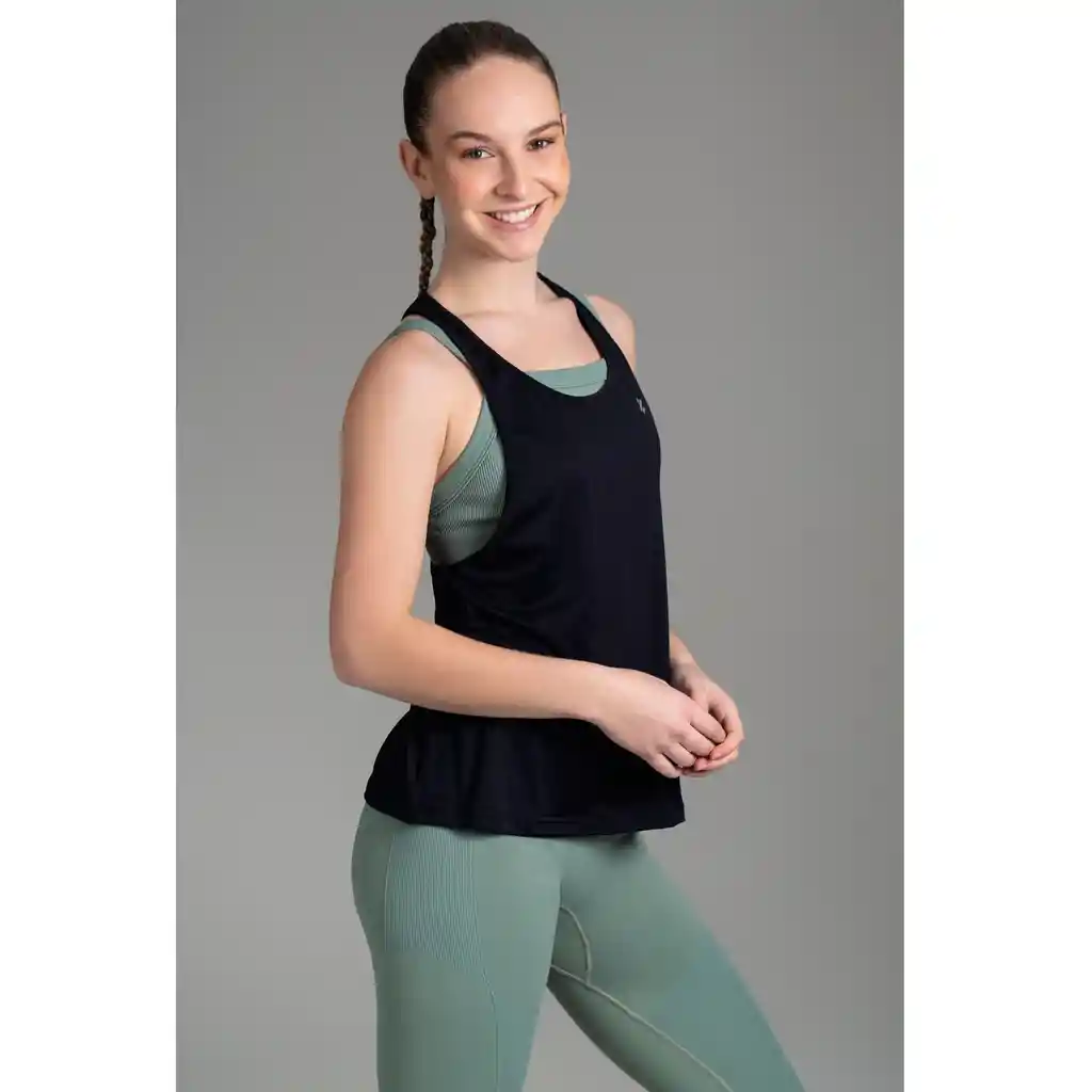 Ultimate Polera Sm Sport Mujer Black Military - M