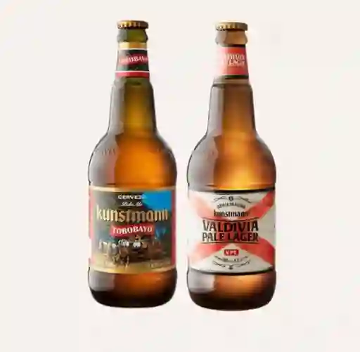 Promo Kunstmann Torobayo 500ml + Valdivia Pale Lager 500ml