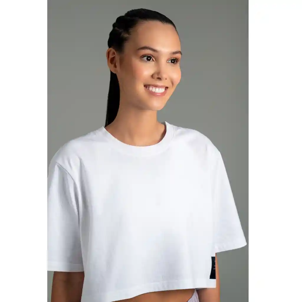 Ultimate Polera Mc Mujer Blanc The Blanc - L
