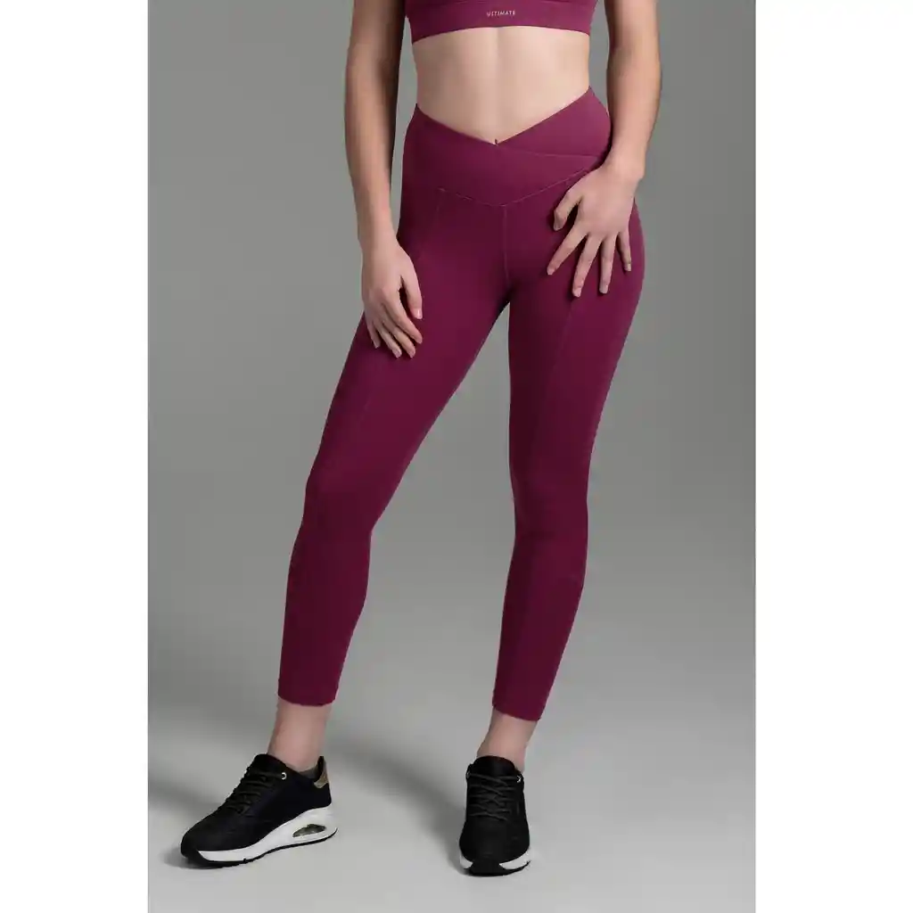 Ultimate Legging 7/8 Mujer Boysenberry - S