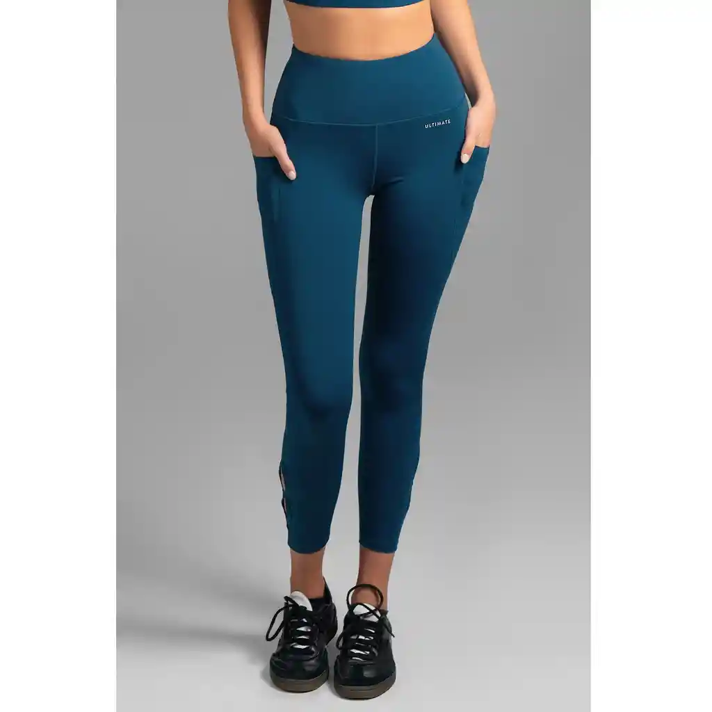 Ultimate Legging 7/8 Mujer Blue Opal - S
